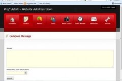 Online Notice Board in Advance Java